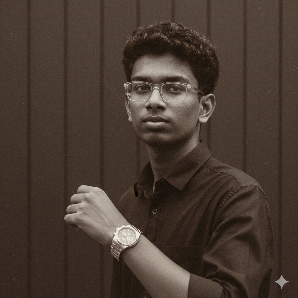 Portrait of Pranav Shivajirao Kadu